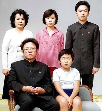 Kim Jong-il and family